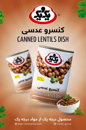 کنسرو عدسی