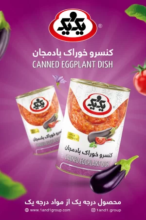 کنسرو خوراک بادمجان