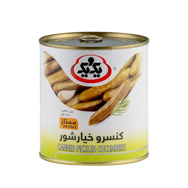 کنسرو خیارشور ممتاز قوطی (mini)