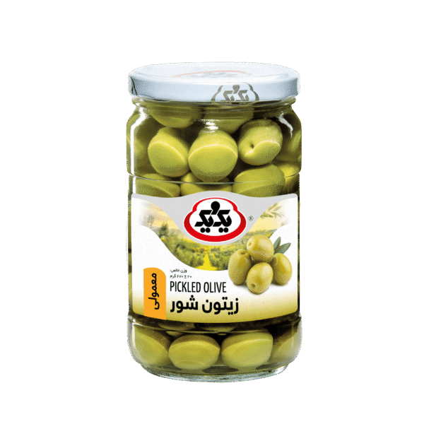 کنسرو زیتون شور معمولی