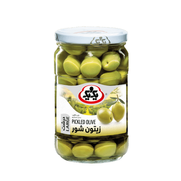 کنسرو زیتون شور درشت