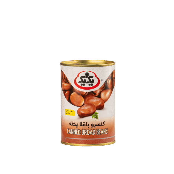 کنسرو باقلا پخته