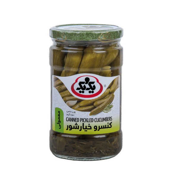 کنسرو خیارشور معمولی